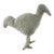 Early 20th Century Yoruba Beaded White Chicken Nigeria For Sale