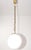 Metal Bauhaus Style Hanging Light, 1940 For Sale - Image 7 of 7