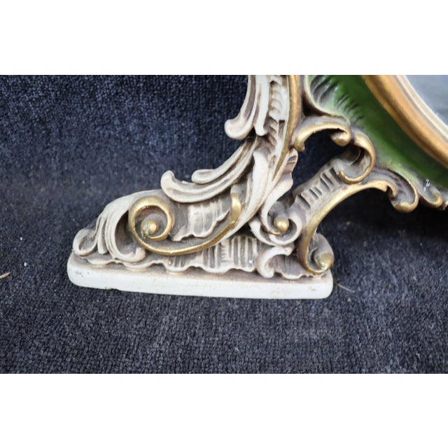 Glass Italian Dressing Mirror For Sale - Image 7 of 8