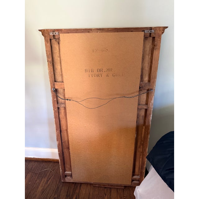 Antique Gold Trumeau Mirror For Sale - Image 10 of 10