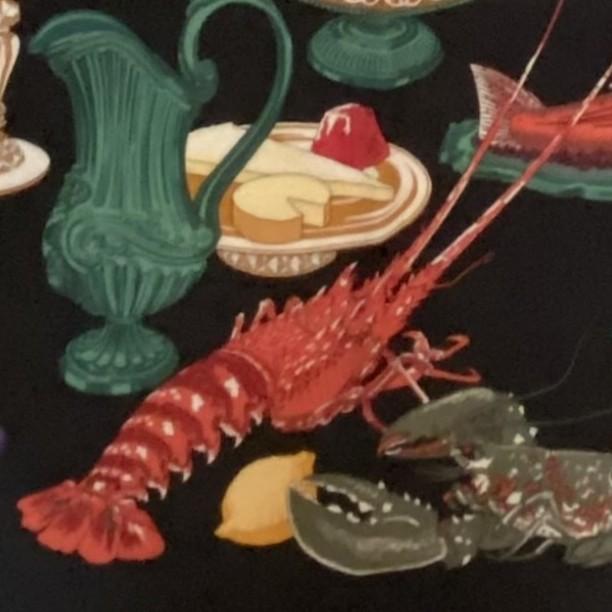 Hermès 1960s Hermes Scarf "Gastronomie" For Sale - Image 4 of 11