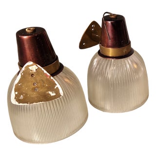 Model LP5 Wall Lamps by Ignazio Gardella for Azucena, 1960s, Set of 2 For Sale