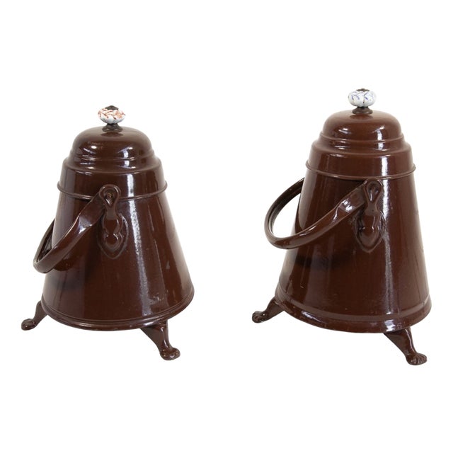 Dutch Fire Jugs, Early 1900s, Set of 2 For Sale