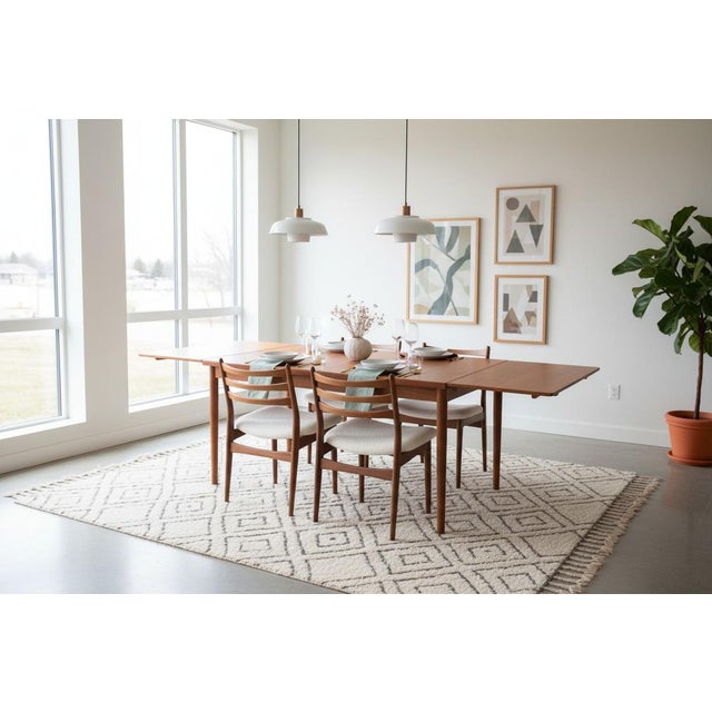 Dining Table in Teak from BRDR Furbo Spottrup, 1960s For Sale - Image 4 of 18