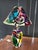 Abstract 1970s Original Peter Keil Colorful Lamp and Shade Painting For Sale - Image 3 of 8