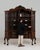 Wood 19th Century France Brown Wood Display Cabinet For Sale - Image 7 of 11
