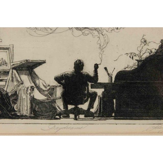 Sheldon Fink, Nude, Daydreams, 1965, Etching For Sale - Image 4 of 7