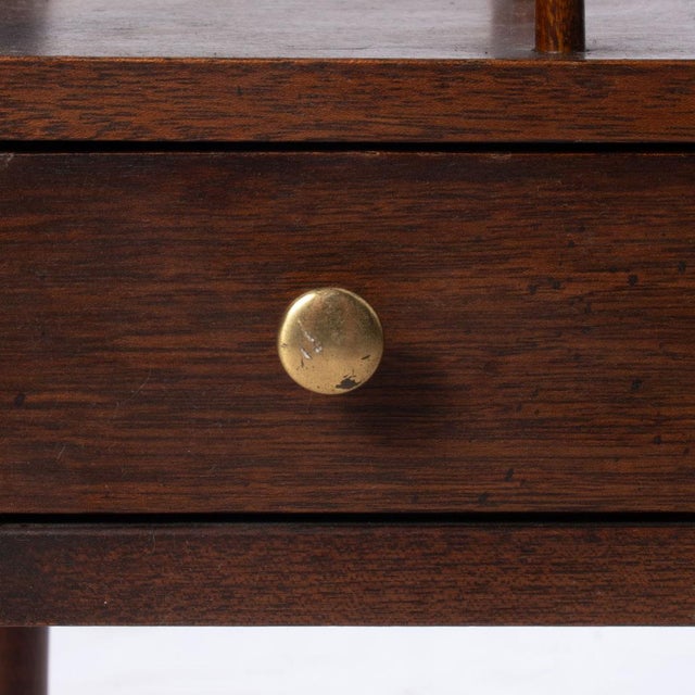 Mid 20th Century Matched Pair of Canterbury With Drawers For Sale - Image 9 of 12