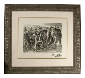 Théophile Alexandre Steinlen, Les Otages Civils, 1916
