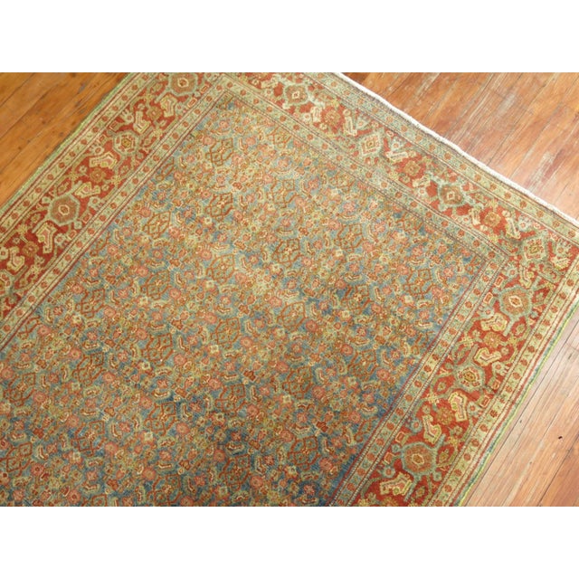 Early 20th Century Fine Antique Persian Senneh Long Runner For Sale - Image 5 of 10