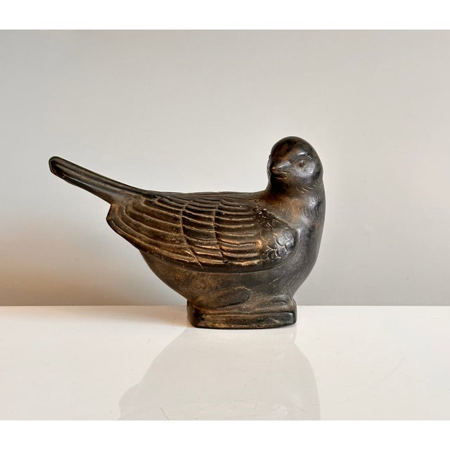Bird Figurine in Metal, South America, 1960s For Sale - Image 10 of 10