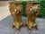 Baroque 1990s Italian Baroque Gold Resin Pedestals - Pair of 2 Pc For Sale - Image 3 of 17
