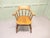 Antique Beech and Elm Smokers Desk Chair, 1800s For Sale - Image 5 of 8