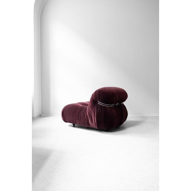 Vintage Soriana Lounge Chair by Afra & Tobia Scarpa for Cassina, 1970s For Sale - Image 9 of 13