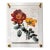 Vintage Red and Yellow Roses - Hand Textured Roses For Sale