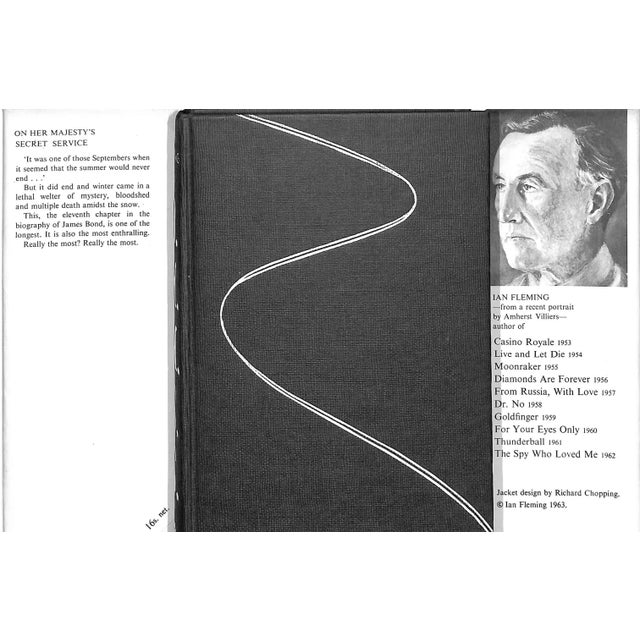 Traditional "On Her Majesty's Secret Service" 1963 Fleming, Ian For Sale - Image 3 of 7