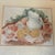 1950’s impressionist picnic still life watercolor painting. signed and dated on back. Painting measures approximately...