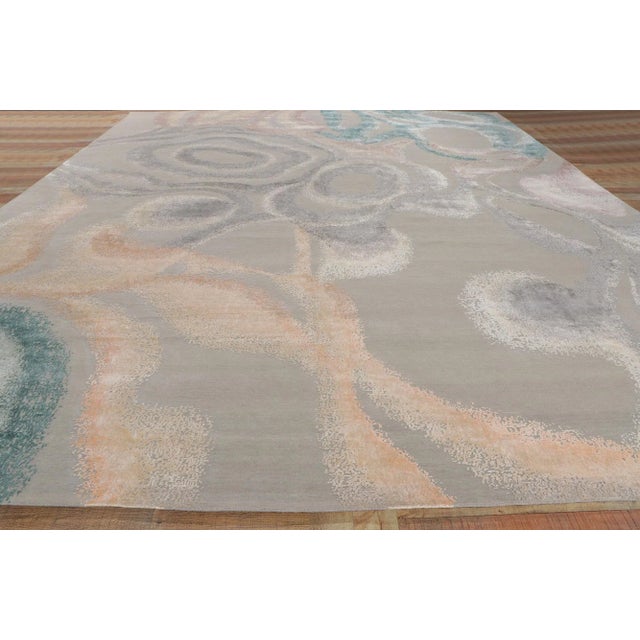 Georgia O'Keeffe Style Area Rug, 11'11 X 15'01 For Sale - Image 10 of 12