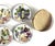 1970s L Godinger-“ New in the Box” Porcelain-Canapé Plates – Set of Four For Sale - Image 6 of 8