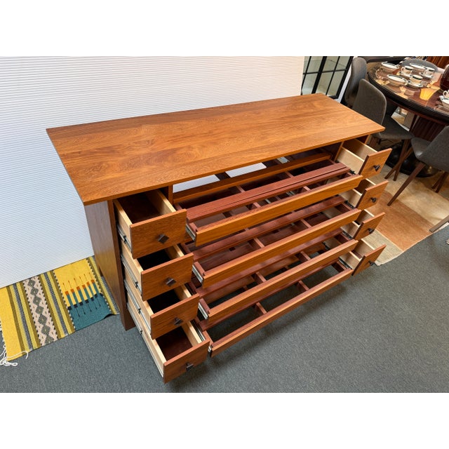 Design Plus Gallery presents a Wine Storage Cabinet in Arts & Crafts Style. The cabinet has four central drawers that open...