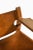 Brown Easy Chairs in Oak and Cognac Brown Leather attributed to Børge Mogensen, 1950s, Set of 2 For Sale - Image 8 of 9