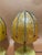 Wooden base lamp with fiberglass resin lampshade European Plug (up to 250V).The wiring of this item may be original and...