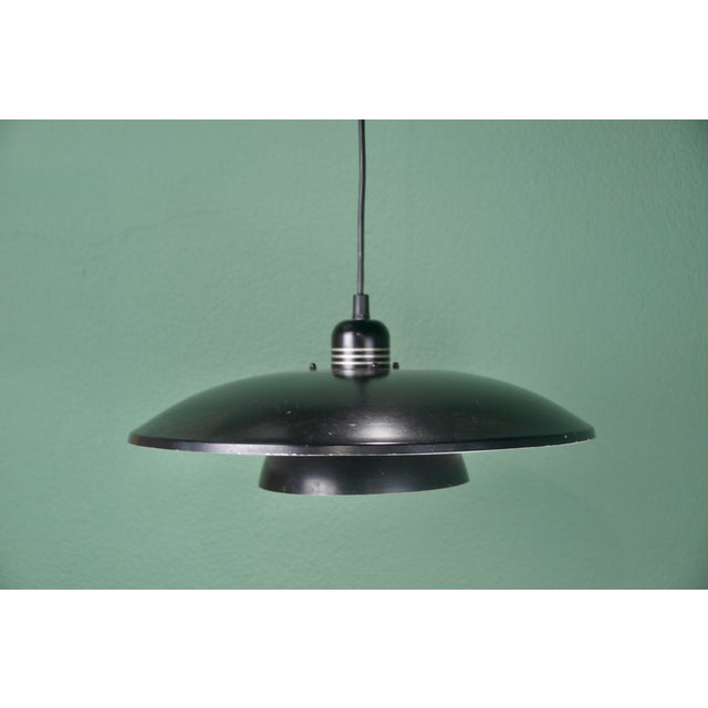 Danish Lamp in Black, 1970s For Sale - Image 11 of 11