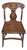 Antique 19th Century American Federal Hitchcock Style Stenciled Cane Side Chair For Sale