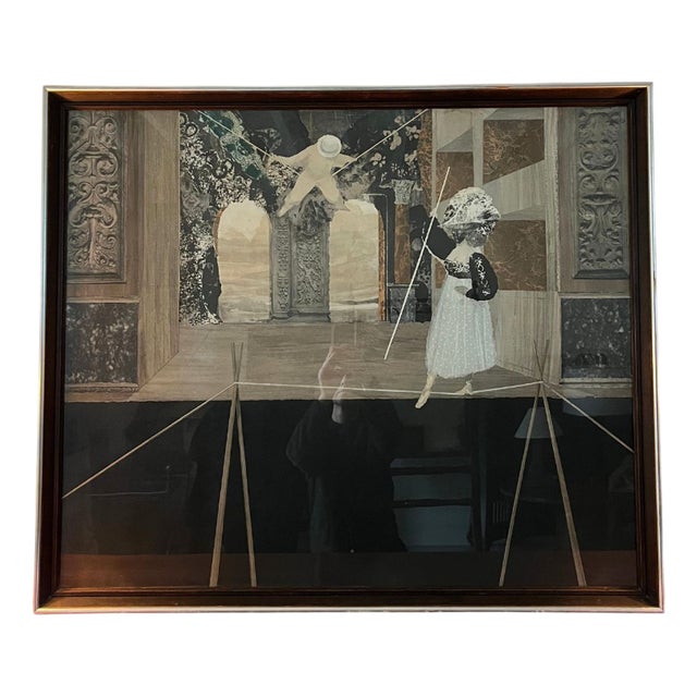 Stage Set Design, 20th Century, Collage, Framed For Sale