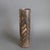 French vintage cylindrical ceramic flower vase with plant motif decoration by Alexandre Kostanda, Vallauris, France (circa...