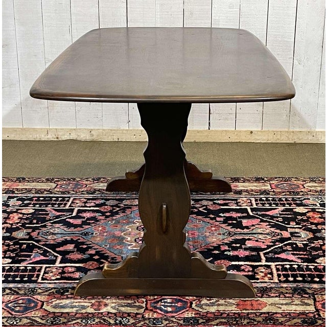 Wood Elm Table from Ercol, 1970s For Sale - Image 7 of 12