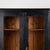 Pair of 20th Century Black Painted Pine Bookcase Display Cabinets For Sale - Image 6 of 11