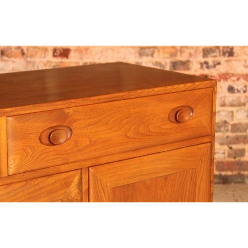 Mid-Century Elm Windsor Sideboard on Casters from Ercol, 1960s For Sale - Image 6 of 16
