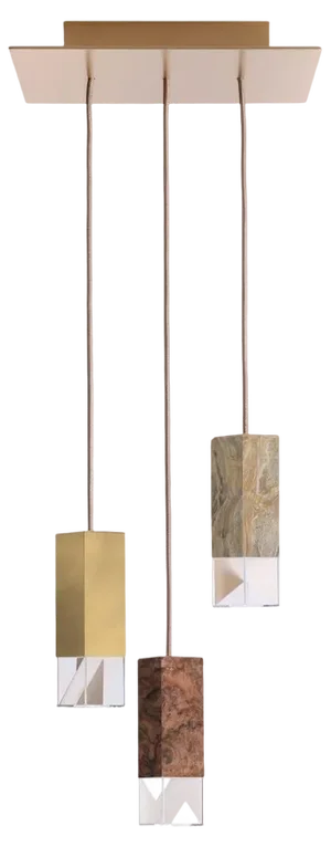 Lamp One Collection Chandelier 02 by Formaminima