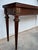 1940s 20th Century Louis XVI Style Console Table With Brass Details For Sale - Image 5 of 10