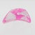 Anne and Frank Vigneri Pink and Silver Foil Resin Clip Earrings For Sale In Atlanta - Image 6 of 6