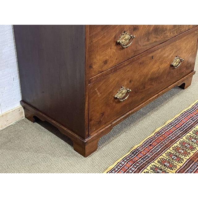 19th Century English Mahogany Chest of Drawers For Sale - Image 17 of 18