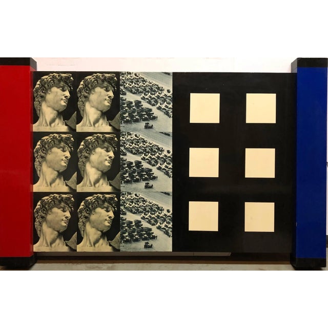 1980s Randolfo Rocha, Mixed Media Painting Sculpture Construction 1980s Brazilian Political Art, 1988 For Sale - Image 5 of 10