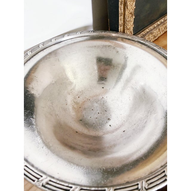Mid-Century Modern 1957 Silver Bowl From the St Regis Hotel Nyc For Sale - Image 3 of 6