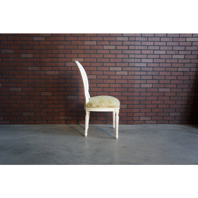 Wood Ethan Allen Chrystiane Cane Back Dining Chairs ~ Set of 6 For Sale - Image 7 of 11