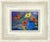 Expressionist Floral With Blue Vase by L Haas For Sale In Reno/Lake Tahoe - Image 6 of 6