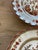 Ceramic Antique Copeland Spode Orange Rust and Gold Scallop-Edged “India Tree” Bread Plate - 8 Available For Sale - Image 7 of 8
