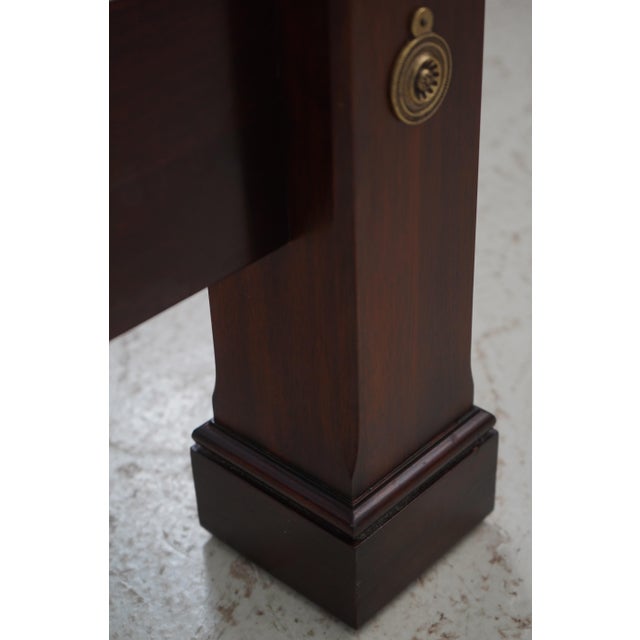 Henkel Harris Mahogany Model 172 Queen Size Poster Bed For Sale - Image 9 of 12