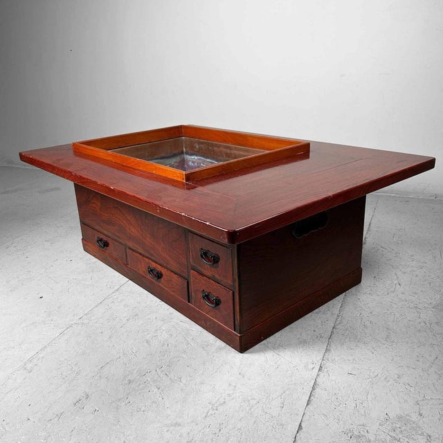 Long Shōwa Traditional Nagahibachi Flower Bowl,, Japan, 1960s For Sale - Image 4 of 15