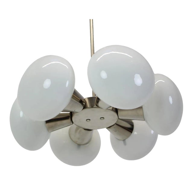 Mid-Century Czech Chandelier, 1970s For Sale