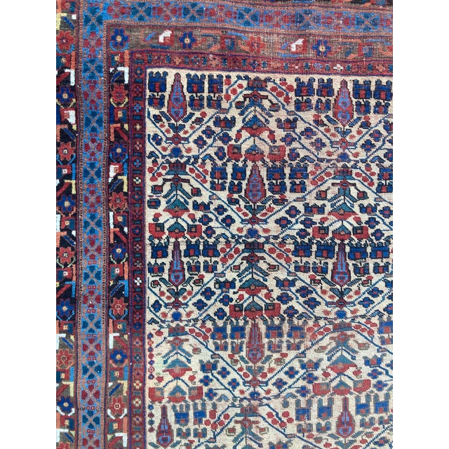 Antique Afshar Rug, 1890s For Sale - Image 11 of 18