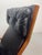 Mid-Century Lamino Black Leather Lounge Chair Model P583 by Yngve Ekström for Swedese, Sweden 1960s For Sale - Image 9 of 10
