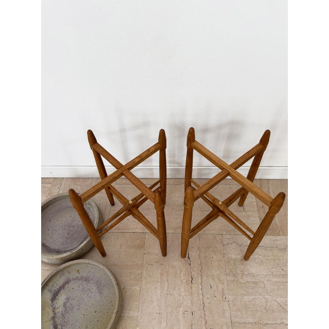 Scandinavian Coffee Tables attributed to Poul Hundevad, Denmark, 1960s, Set of 2 For Sale - Image 10 of 13