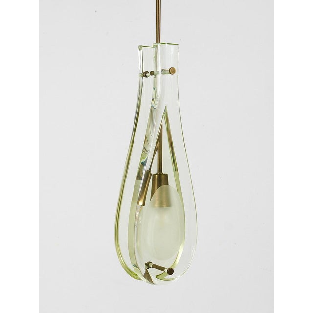 Model 2259 Drop Pendant Lamp by Max Ingrand for Fontana Arte, Italy, 1960s For Sale - Image 15 of 18