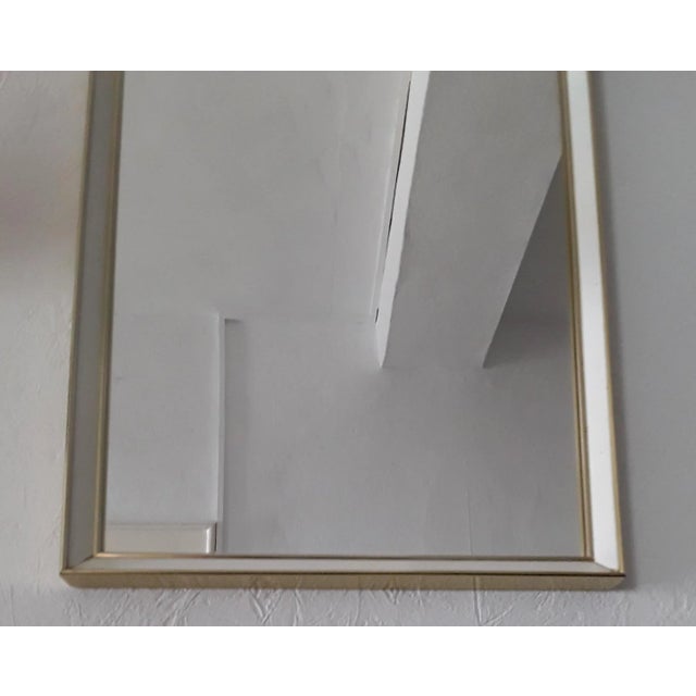 Vintage Trapezoidal Wall Mirror, 1960s For Sale - Image 4 of 5